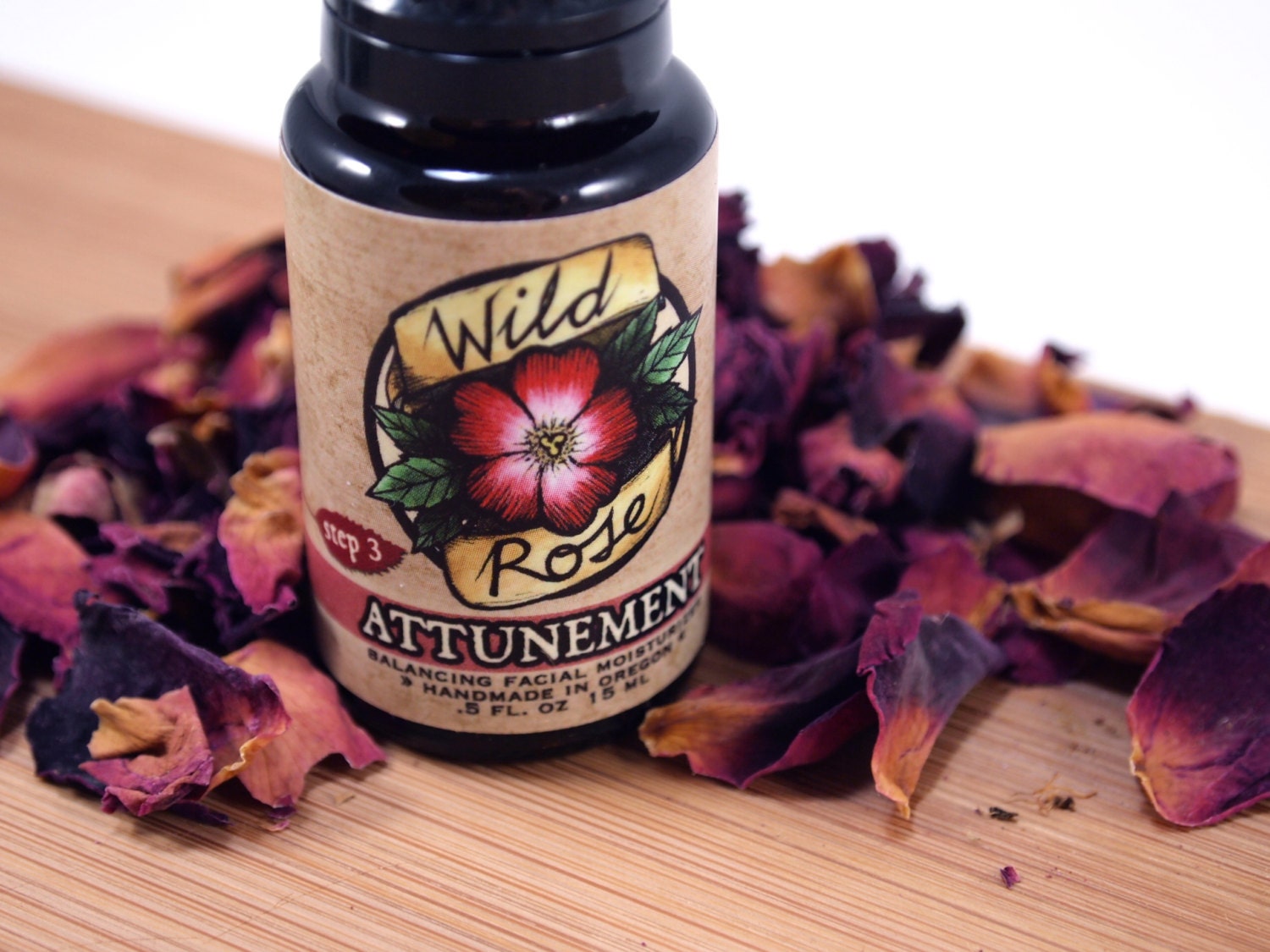 Face Serum Moisturizer ATTUEMENT Natural Skin Care Oil Aromatherapy 15ml