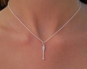 Petite Silver Arrow Necklace