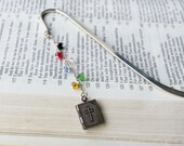 Bible Bookmark: Beaded Bookmark, Swarovski Crystals, Bead Bookmark, Christian Gift, Salvation Story, Bible Locket, Metal Bookmark