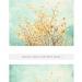 Nature Photography - tree wall art mint green print yellow gold teal turquoise blue light botanical - 11x14, 8x10 Photo, "Gentle Whisper"