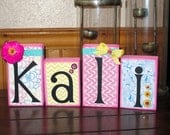 Name Blocks, Nursery Name, Girl Blocks, Boutique Blocks, Nursery Decor, Baby Blocks, Kids Decor, Wooden Blocks, Personalized Blocks, Gifts