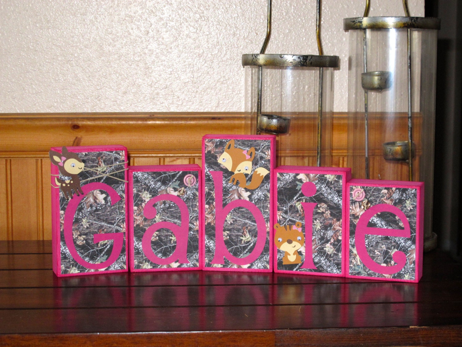 Mossy Oak Name Blocks, Nursery Names, Mossy Oak, Pink Mossy Oak, Nursery Decor, Baby Blocks, Kids Decor, Wooden Blocks, Personalized Blocks