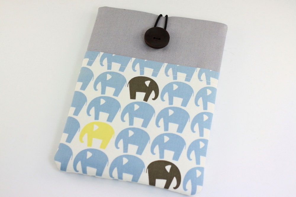 iPad mini Case, iPad mini Sleeve, iPad mini Cover, PADDED - Little Elephants