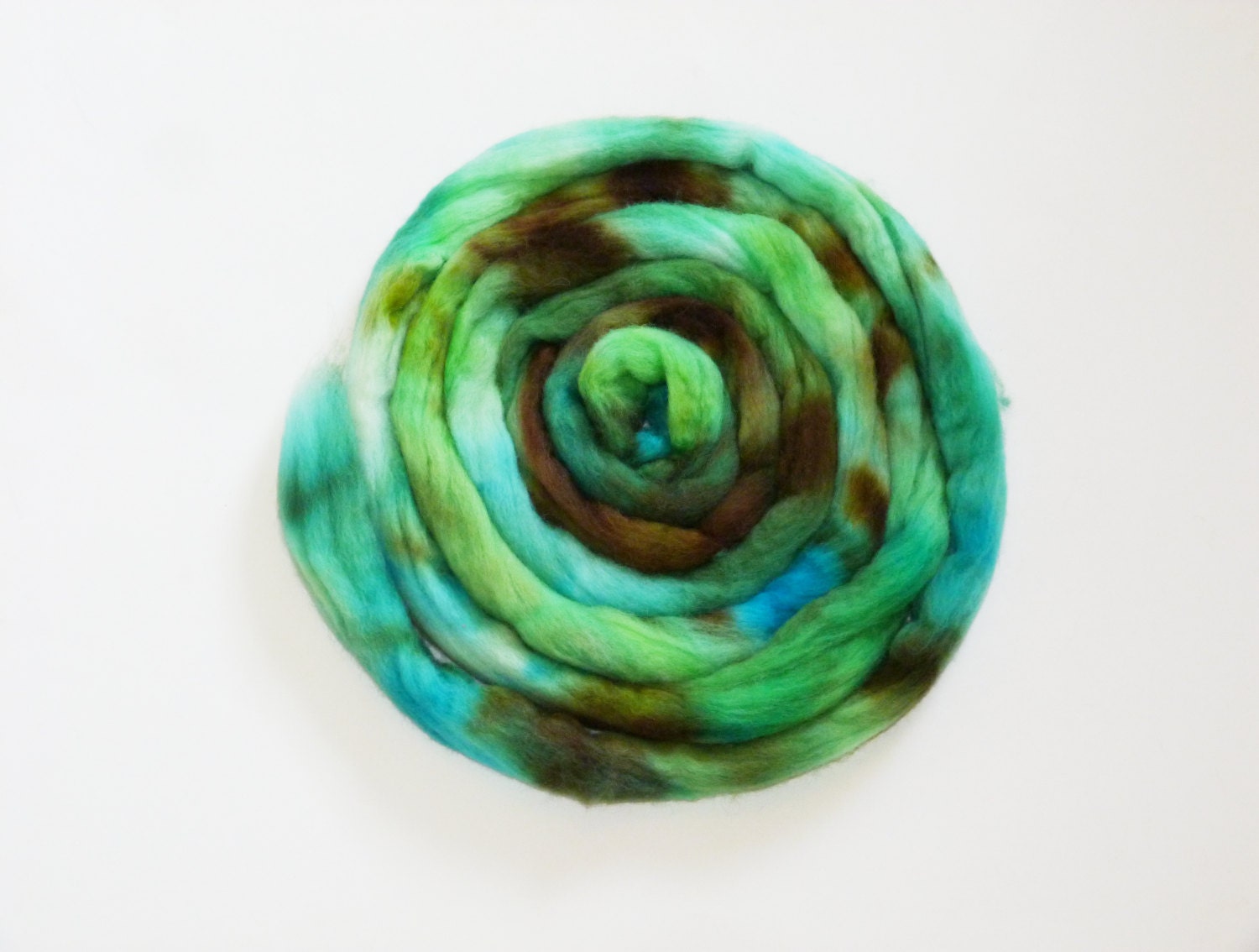 Carribean Seas Corridale Wool Roving 4 oz