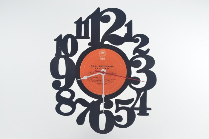 Unique Wall Clock (artist is REO Speedwagon)