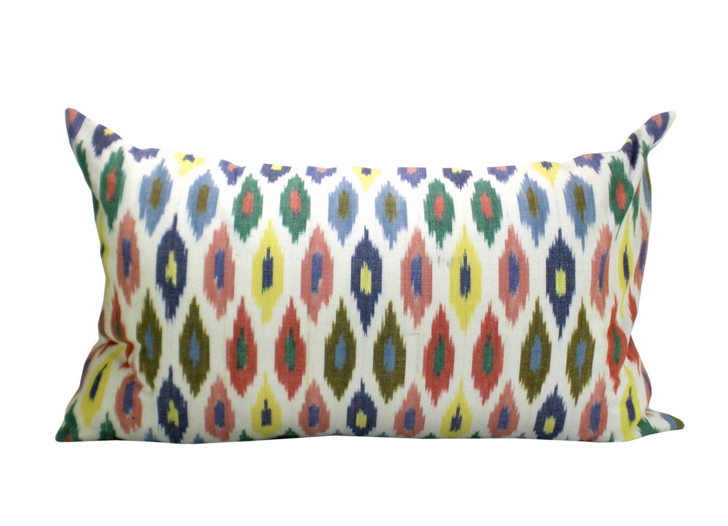 Sunara ikat pillow cover in Confetti - 14 x 24