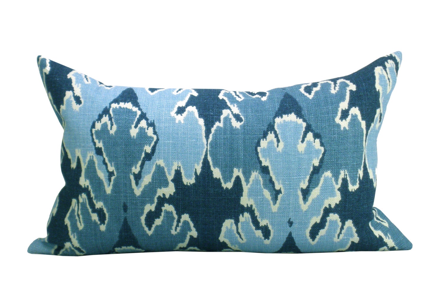Kelly Wearstler Bengal Bazaar pillow cover in Teal - 14 x 23