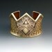 Bronze Goron Cuff Bracelet