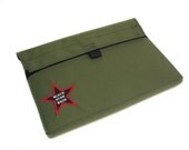Padded Laptop case for 13 inch Macbook - Olive and Star