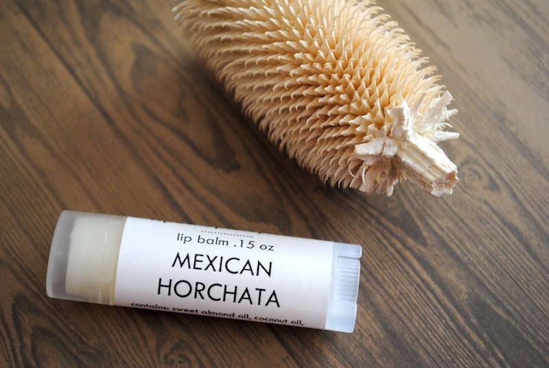 Mexican Horchata Lip Balm - Vitamin E, Coconut Oil, Beeswax