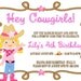 Customized Birthday Invitation