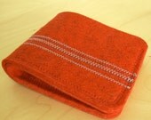 Wool Wallet in Red