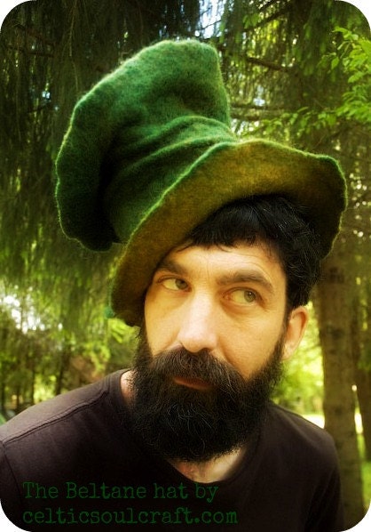 Medicine Hat in Green (made to order)