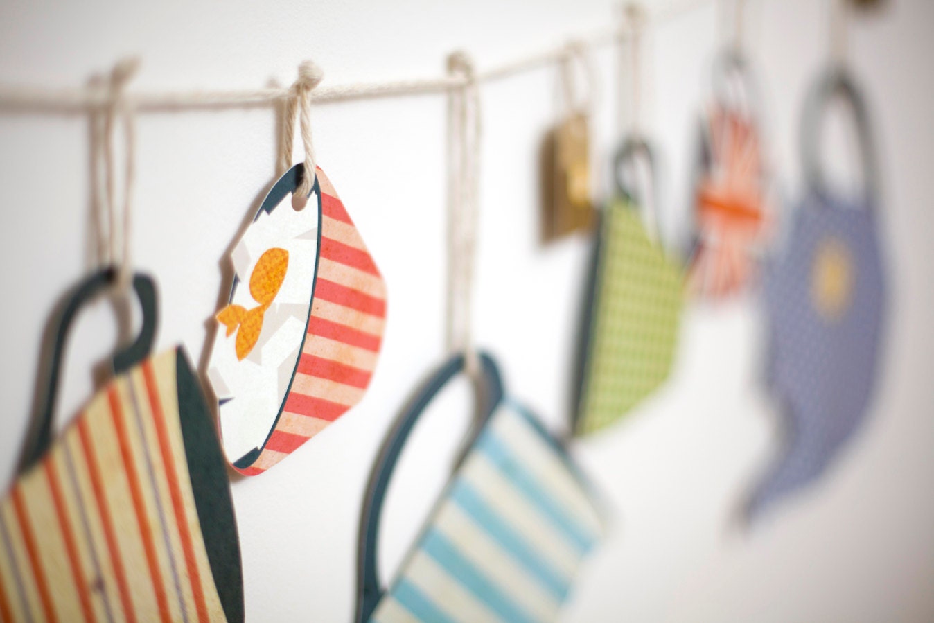 British Tea Party Handmade Garland