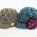 CROCHET PATTERN Diamond Cap (5 sizes included from newborn-adult) Instant Download