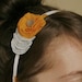 recycled t-shirt flower headband
