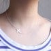 Sideways Cross Necklace - gold side cross pendant 14k gold filled jewelry, popular and trendy little trinket