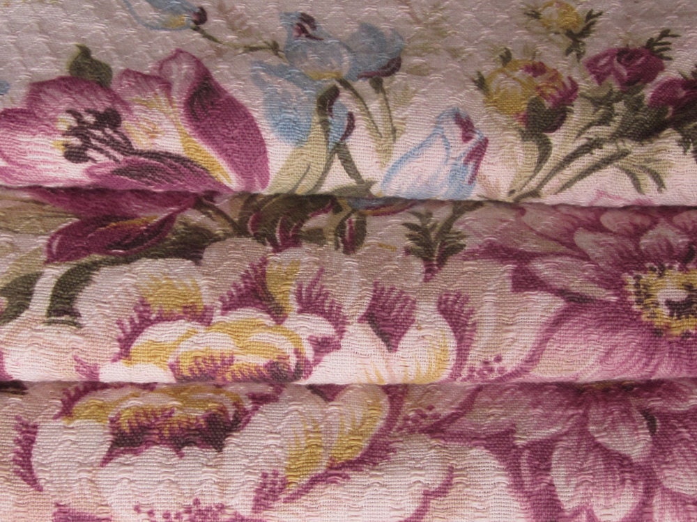Bark Cloth  By the Yard , Nearly Six Yards, Intact