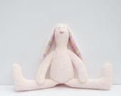 Custom order for Tonya - pink cute terry cloth bunny