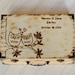 Guest Book ALTERNATIVE For 150 GUEST Rustic Wedding Well Wishes Book Box (Design of Your CHOICE)