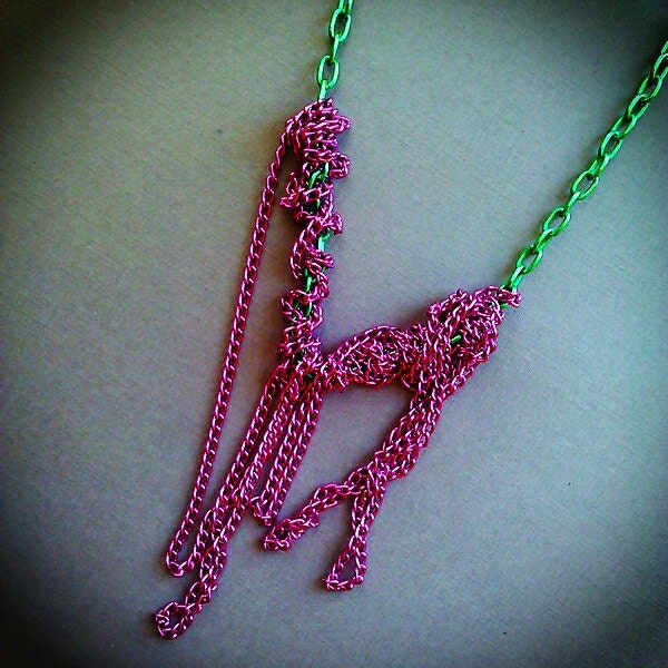 Purple Rage vs Green Toxins Necklace