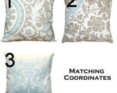 Premier Prints Powder Blue Pillow Cover- 14x14 inches- Hidden Zipper Closure- You Choose