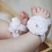 Baby Barefoot Flower Sandals With Bling (FREE SHIPPING)