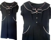 Vintage1950s Bow Tie Dress