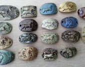 RESERVE listing for Daphne Horses on my mind again  big lot of ceramic hors pendants ans focals