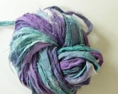 Muslin Ribbon - London Fog orphans  - 1 yard X 10 ribbons - -- 10 yards