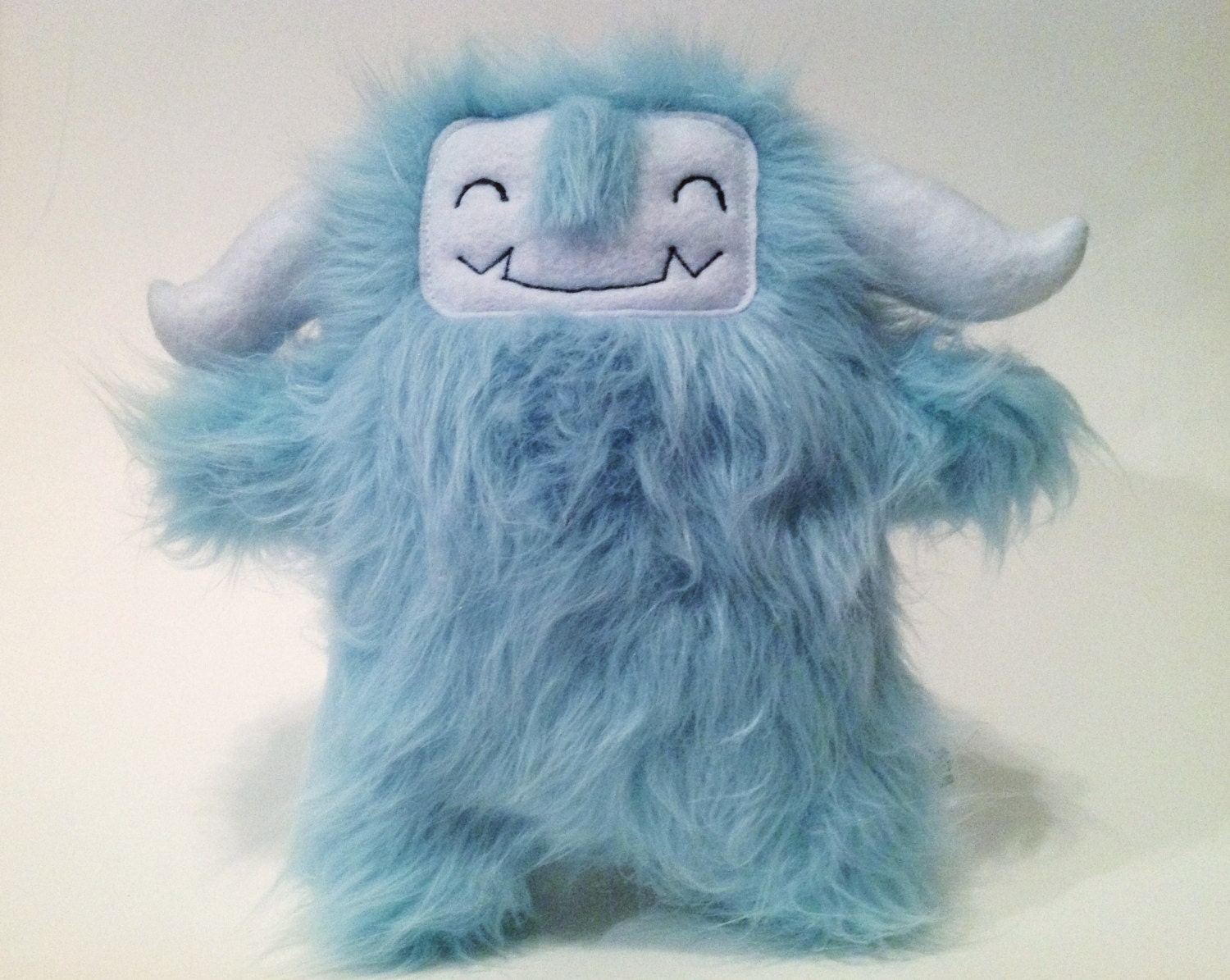 Plush Monster: YakYak the blue mountain monster