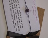 The Crown Chakra Amethyst String Bracelet