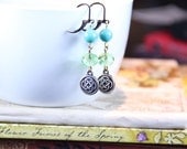 Celtic Queen of Legend History Geek GIrl Earrings