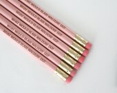 what would blair waldorf do 6 pencils in pastel pink
