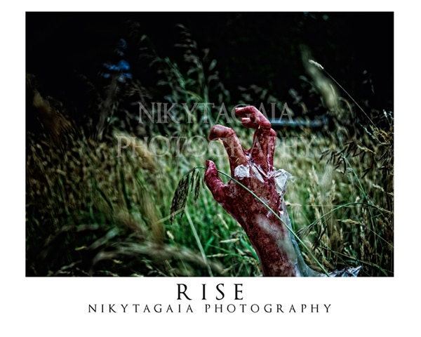 8x10 Rise Horror Dark Art Still Print - NikytaGaia Photography