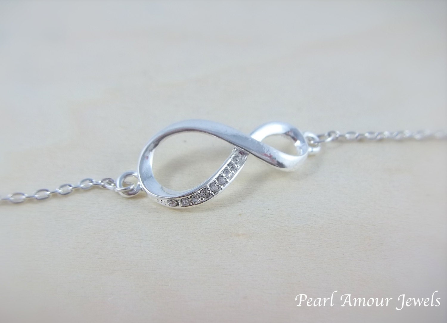 Infinity - Silver infinity jewelry - silver infinity bracelet - bridesmaids jewelry bridesmaids bracelet, bridal wedding