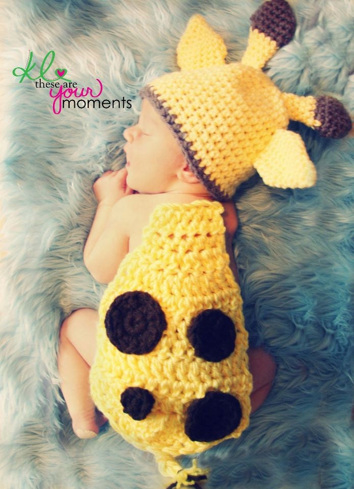 Made To Order - Giraffe Set - Newborn Size