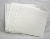 Lot of Small Cuts of Cross Stitch Aida Fabric - White (Lot9)