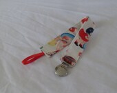Michael Miller Retro Candy Shop Pacifier Clip