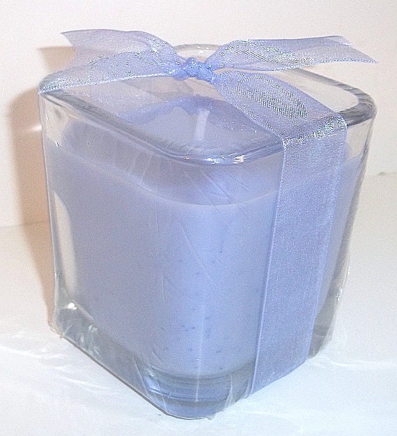 Lavender 7 oz cube jar candle