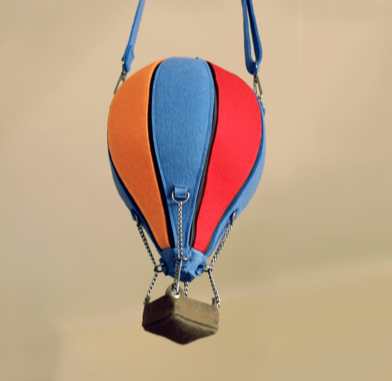 Felt Air Balloon Bag