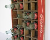Coke Bottle and Wooden Crate Wall Hanging