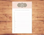 Printable Baby Shower Game - Baby Animals