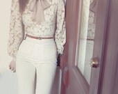 Fitted Demin Trouser