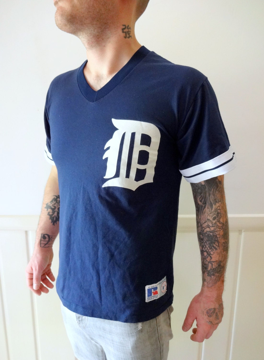 Vintage Detroit Tigers T-Shirt Size Medium
