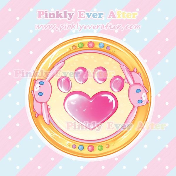 Nyan Nyan Chu Love Paw Charm