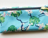 Cash budget envelope system wallet with 6 tabbed dividers // aqua, green, yellow, pink, gray, white