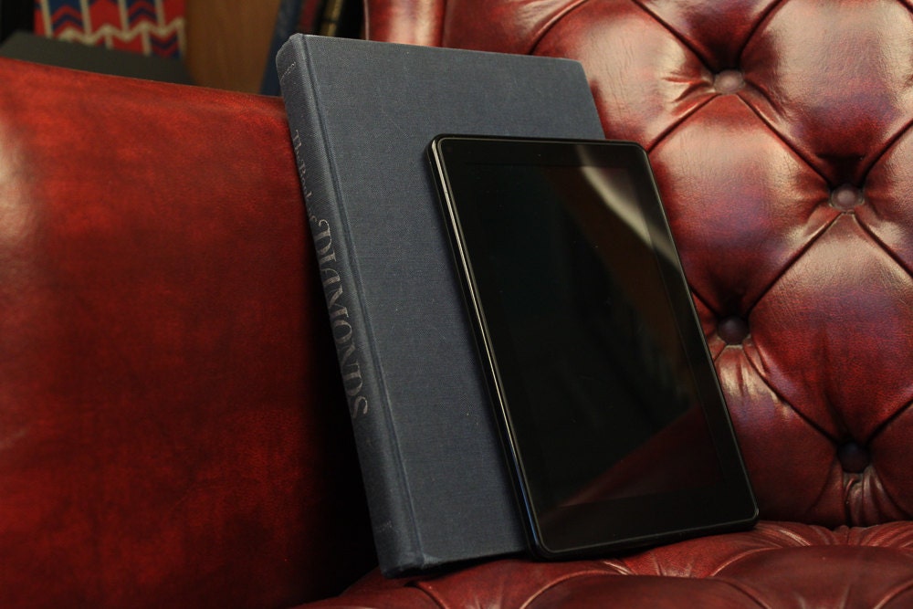 Kindle Fire Cover, Amazon Kindle Fire Cover, Kindle Cover - ReAuthored - Cases Handcrafted From Real Hardbacks