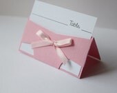 Diaper Theme - Place Cards - Baby Shower - Diaper - Pink - Table Numbers  - Baby - Girl or Boy