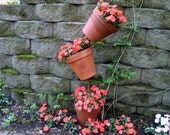 Vertical Annual Flower Garden - Container Gardening - Small Space Vertical Garden - Urban Garden